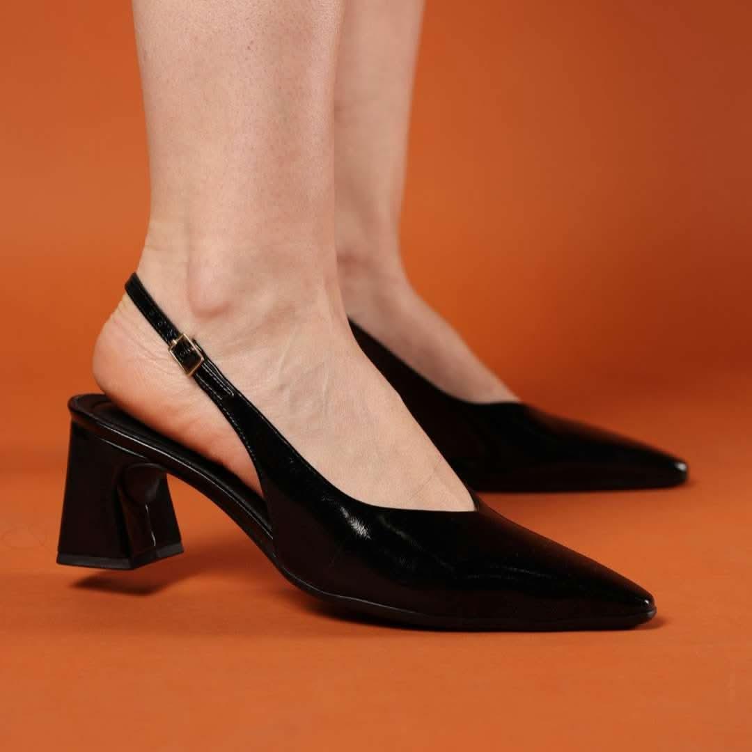 SANDALIA SALTO FEMININO KAREN - Banana Calçados -